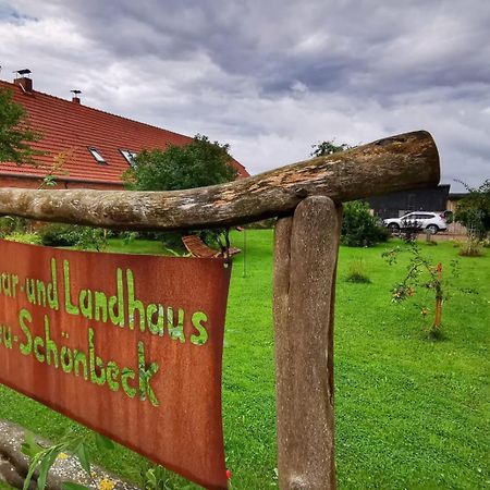 Seminar Und Landhaus Schoenbeck Schonbeck  Buitenkant foto